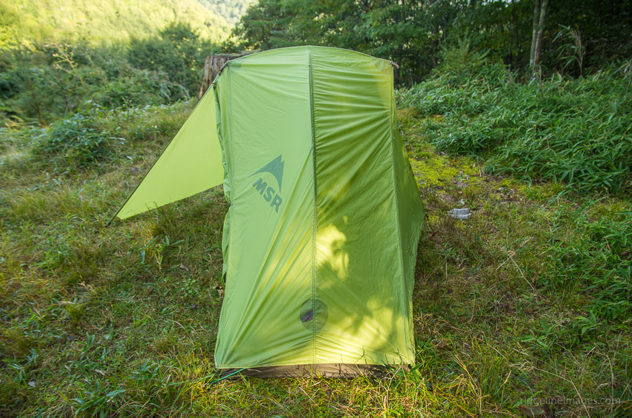 MSR Hubba HP Solo Tent Review Ridgeline