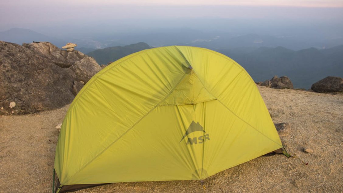 Omhoog halen schrijven MSR Hubba HP Solo Tent Review - Ridgeline Images