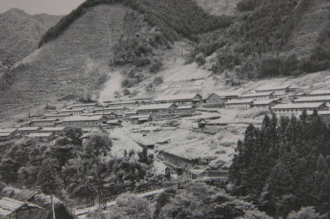 Workers quarters used during the dam's construction