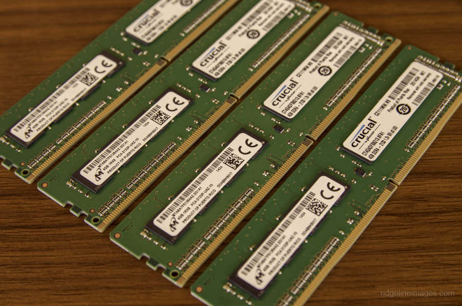 Crucial 16GB Kit (4GBx4) DDR4