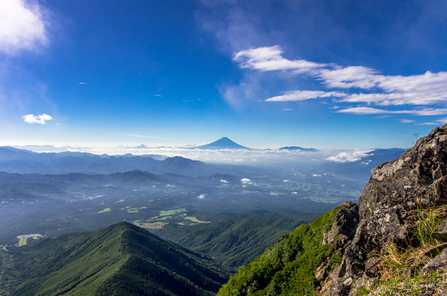 Mount Fuji from Akadake
