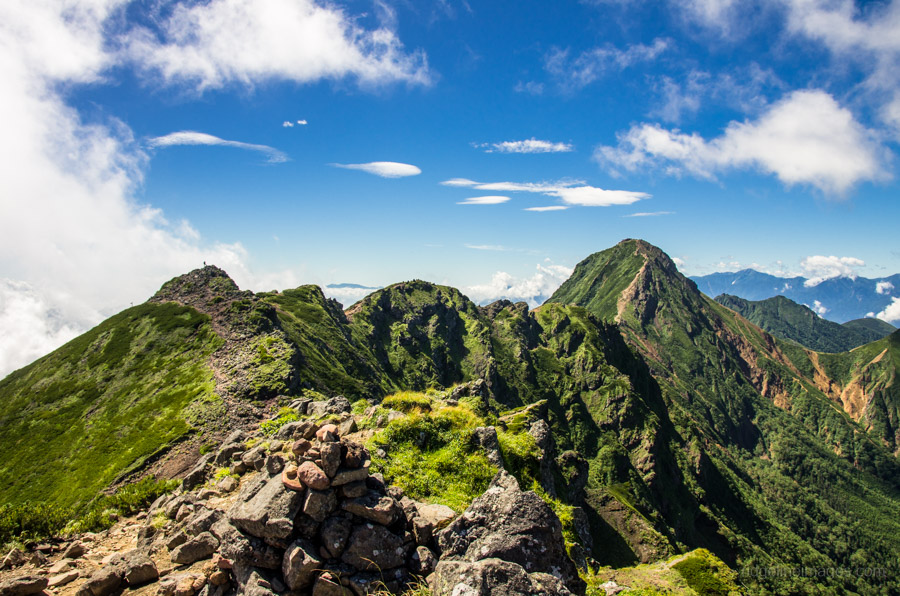 Steep and rugged high alpine terrain