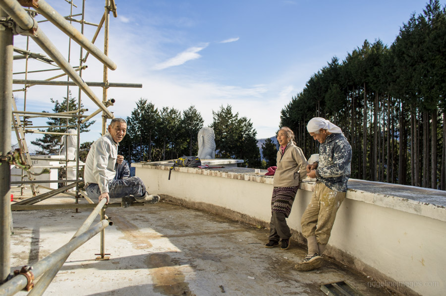 Two stoic workers