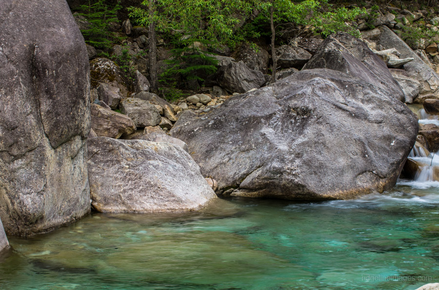 River beside the Mawarime-daira campground