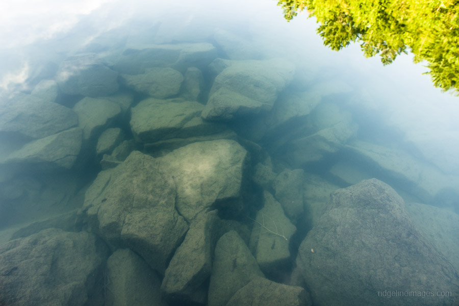 Bottom of lake