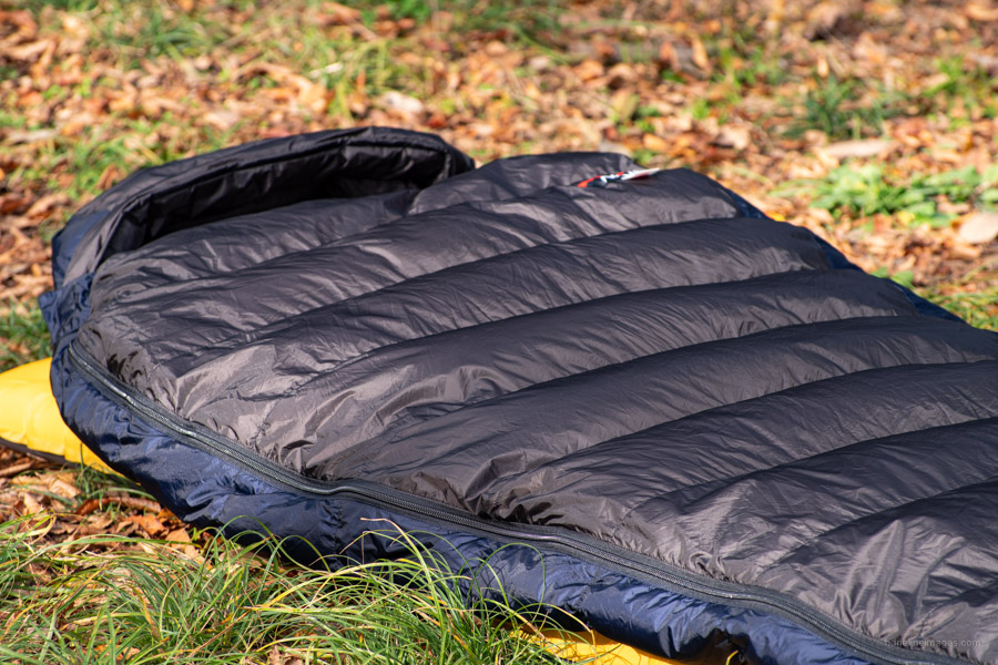 Nanga Aurora Light 450 DX Sleeping Bag Review - RIDGELINEIMAGES.com