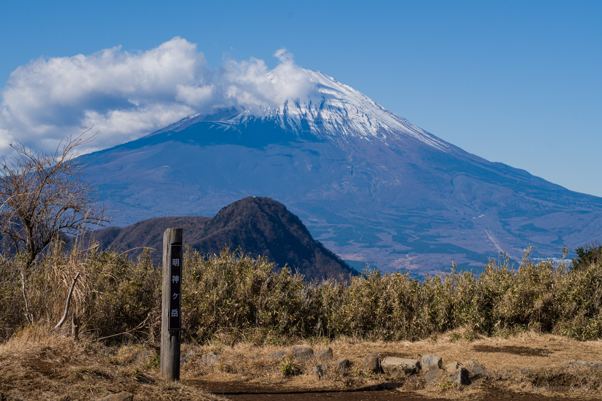 Mt. Myojingatake 明神ヶ岳 - RIDGELINEIMAGES.com